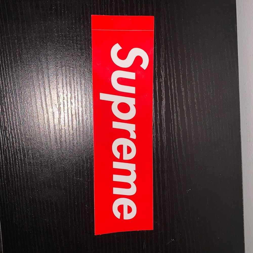 Supreme register to vote sticker